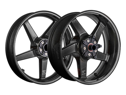 BST Aprilia RSV4 RR (17/20) Carbon Wheels Set "GP TEK" (3.5" x 17" Front; 6.25" x 17" Rear) – Accessories in the Motoraider Motorcycle Aftermarket Accessories and Parts Online Shop