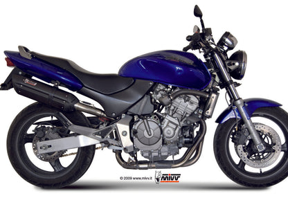MIVV H.018 HONDA Hornet 600 ( 1998 / 2000 ) Slip on Exhaust "Suono" (black; approved) – Accessories in the 2WheelsHero Motorcycle Aftermarket Accessories and Parts Online Shop