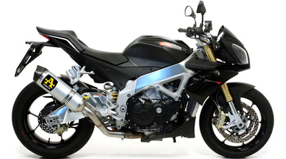 ARROW 71406MI+71744AK Aprilia Tuono V4 (11/14) Slip-on Exhaust "Race Tech" (aluminum) – Accessories in the 2WheelsHero Motorcycle Aftermarket Accessories and Parts Online Shop