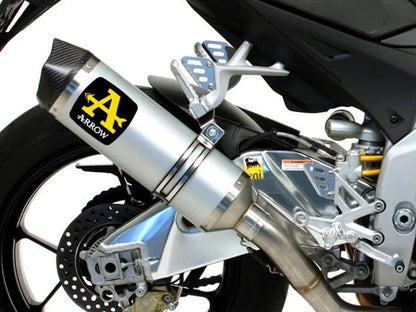 ARROW 71406MI+71744AK Aprilia Tuono V4 (11/14) Slip-on Exhaust "Race Tech" (aluminum) – Accessories in the 2WheelsHero Motorcycle Aftermarket Accessories and Parts Online Shop