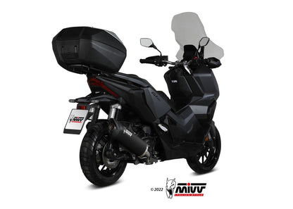 MIVV MV.HO.0004 HONDA ADV 350 ( 2022+ ) Slip-on Exhaust "Mover" (black; approved) – Accessories in the 2WheelsHero Motorcycle Aftermarket Accessories and Parts Online Shop