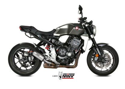 MIVV H.068 HONDA CB 1000 R ( 2018 + ) Slip-on Exhaust "MK3" (stainless steel; approved) – Accessories in the 2WheelsHero Motorcycle Aftermarket Accessories and Parts Online Shop