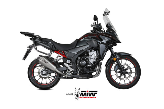 MIVV H.084 HONDA CB 500 X ( 2021+ ) Slip On Exhaust "Delta Race" (stainless steel; approved) – Accessories in the 2WheelsHero Motorcycle Aftermarket Accessories and Parts Online Shop