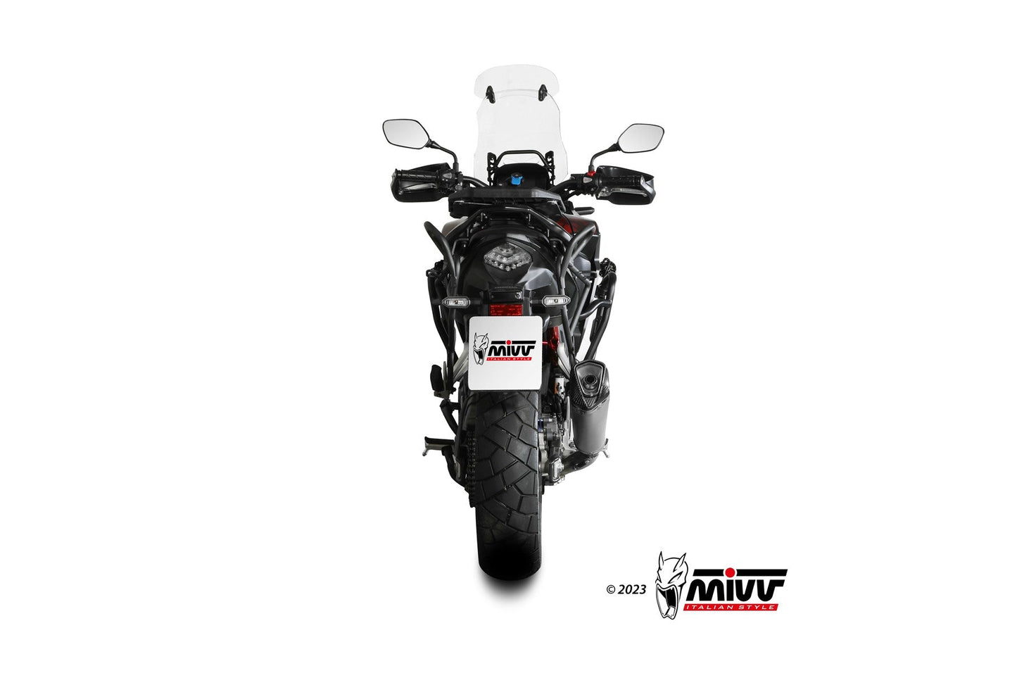 MIVV H.084 HONDA CB 500 X ( 2021+ ) Slip On Exhaust "Delta Race" (stainless steel; approved) – Accessories in the 2WheelsHero Motorcycle Aftermarket Accessories and Parts Online Shop