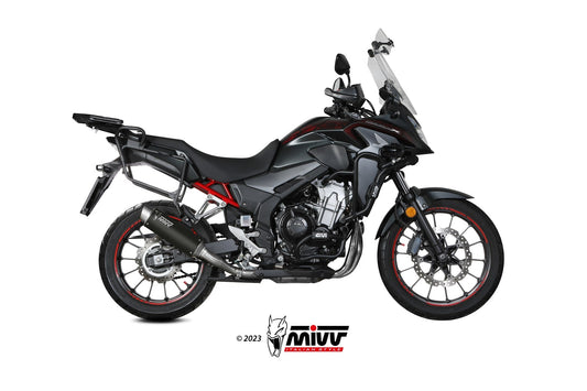 MIVV H.084 HONDA CB 500 X ( 2021+ ) Slip On Exhaust "GP PRO" (black; approved) – Accessories in the 2WheelsHero Motorcycle Aftermarket Accessories and Parts Online Shop