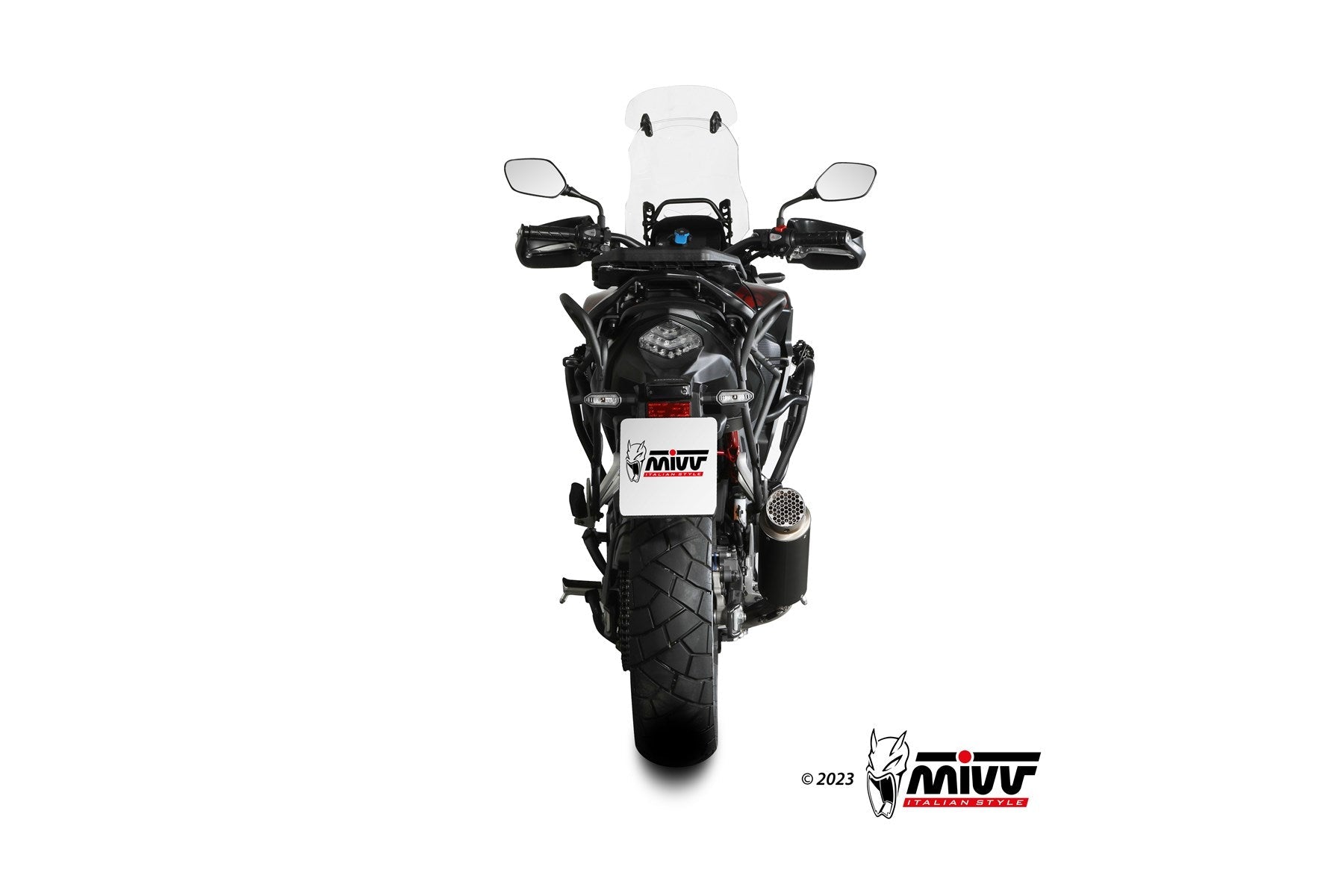 MIVV H.084 HONDA CB 500 X ( 2021+ ) Slip On Exhaust "GP PRO" (black; approved) – Accessories in the 2WheelsHero Motorcycle Aftermarket Accessories and Parts Online Shop