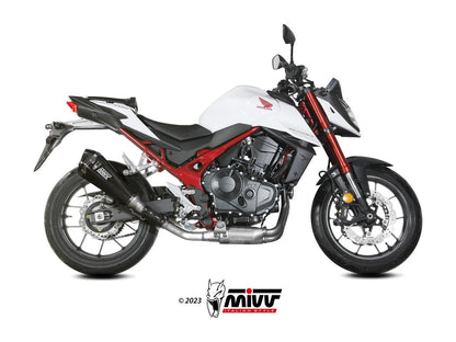 MIVV H.085 HONDA CB 750 Hornet ( 2023 + ) Slip On Exhaust "Delta Race" (carbon; approved) – Accessories in the 2WheelsHero Motorcycle Aftermarket Accessories and Parts Online Shop