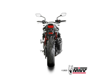 MIVV H.085 HONDA CB 750 Hornet ( 2023 + ) Slip On Exhaust "Delta Race" (carbon; approved) – Accessories in the 2WheelsHero Motorcycle Aftermarket Accessories and Parts Online Shop