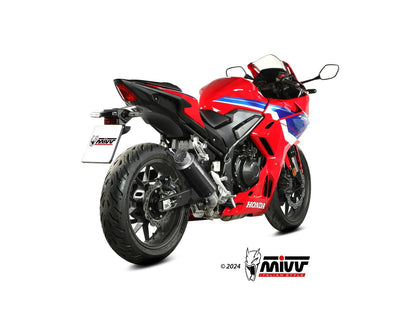 MIVV H.093 HONDA CBR 500 R ( 2024 + ) Slip-On Exhaust "GP PRO" (black; approved) – Accessories in the 2WheelsHero Motorcycle Aftermarket Accessories and Parts Online Shop