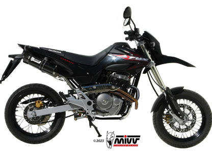 MIVV H.034 HONDA FMX 650 ( 2005 - 06 ) Dual Slip on Exhaust "GP" (carbon + cap; approved) – Accessories in the 2WheelsHero Motorcycle Aftermarket Accessories and Parts Online Shop