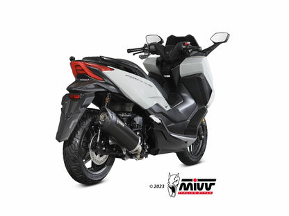 MIVV MV.HO.0004 HONDA Froza 350 ( 2022+ ) Slip-on Exhaust "Mover" (black; approved) – Accessories in the 2WheelsHero Motorcycle Aftermarket Accessories and Parts Online Shop