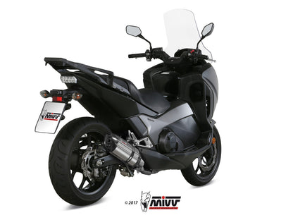 MIVV H.065 HONDA Integra 750 ( 2016 / 20 ) Slip on Exhaust "Suono" (stainless steel; approved) – Accessories in the 2WheelsHero Motorcycle Aftermarket Accessories and Parts Online Shop