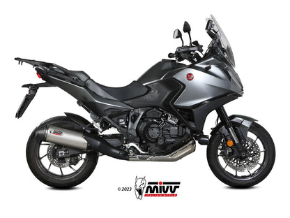 MIVV H.089 HONDA NT 1100 ( 2022+ ) Slip on Exhaust "Oval" (titanium + carbon cap; approved) – Accessories in the 2WheelsHero Motorcycle Aftermarket Accessories and Parts Online Shop