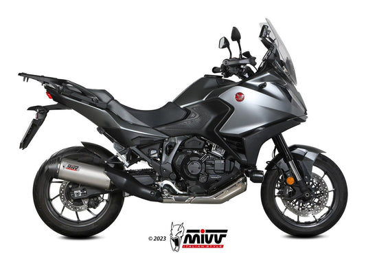 MIVV H.089 HONDA NT 1100 ( 2022+ ) Slip on Exhaust "Oval" (titanium + carbon cap; approved) – Accessories in the 2WheelsHero Motorcycle Aftermarket Accessories and Parts Online Shop
