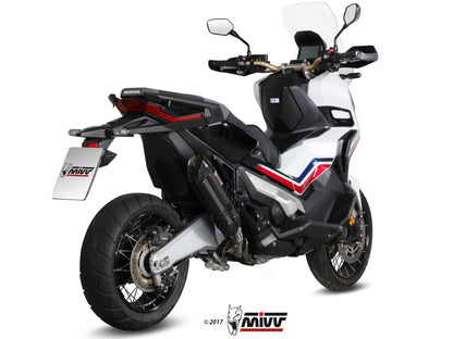 MIVV H.066 HONDA X-ADV 750 ( 2017+ ) Slip On Exhaust "Suono" (black; approved) – Accessories in the 2WheelsHero Motorcycle Aftermarket Accessories and Parts Online Shop