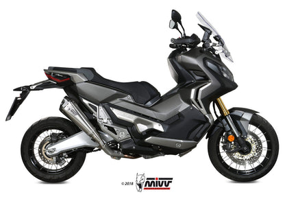 MIVV H.066 HONDA X-ADV 750 ( 2017+ ) Slip On Exhaust "Delta Race" (stainless steel; approved) – Accessories in the 2WheelsHero Motorcycle Aftermarket Accessories and Parts Online Shop