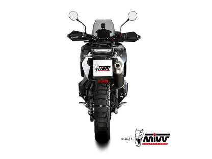 MIVV HU.002 HUSQVARNA NORDEN 901 ( 2022+ ) Slip on Exhaust "DAKAR" (black; approved) – Accessories in the 2WheelsHero Motorcycle Aftermarket Accessories and Parts Online Shop