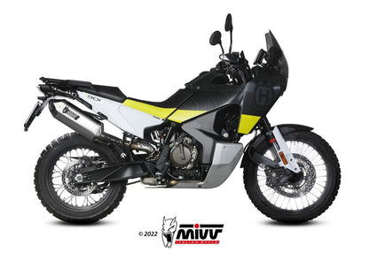 MIVV HU.002 HUSQVARNA NORDEN 901 ( 2022+ ) Slip on Exhaust "Speed Edge" (stainless steel; approved) – Accessories in the 2WheelsHero Motorcycle Aftermarket Accessories and Parts Online Shop