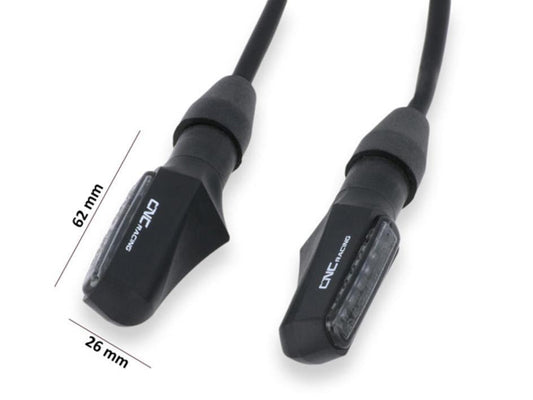 ID018 - CNC RACING LED Turn Indicators + Front Position Lights "Task" (approved) – Accessories in the Motoraider Motorcycle Aftermarket Accessories and Parts Online Shop