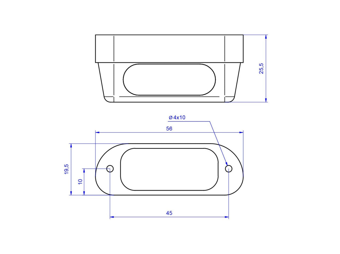 ID025 - CNC RACING LED License Plate Light "Pro" (approved) – Accessories in the Motoraider Motorcycle Aftermarket Accessories and Parts Online Shop