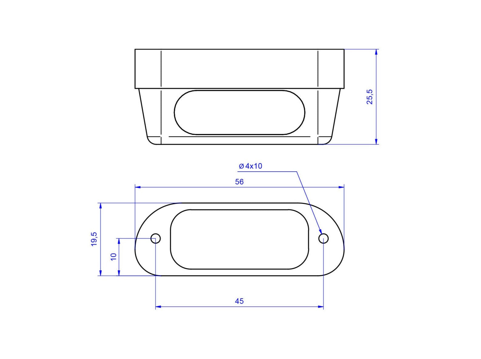 ID025 - CNC RACING LED License Plate Light "Pro" (approved) – Accessories in the Motoraider Motorcycle Aftermarket Accessories and Parts Online Shop