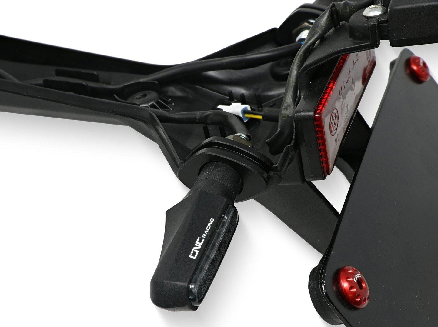 IDA51 - CNC RACING Ducati License Plate Holder Mounting Adapters – Accessories in the Motoraider Motorcycle Aftermarket Accessories and Parts Online Shop