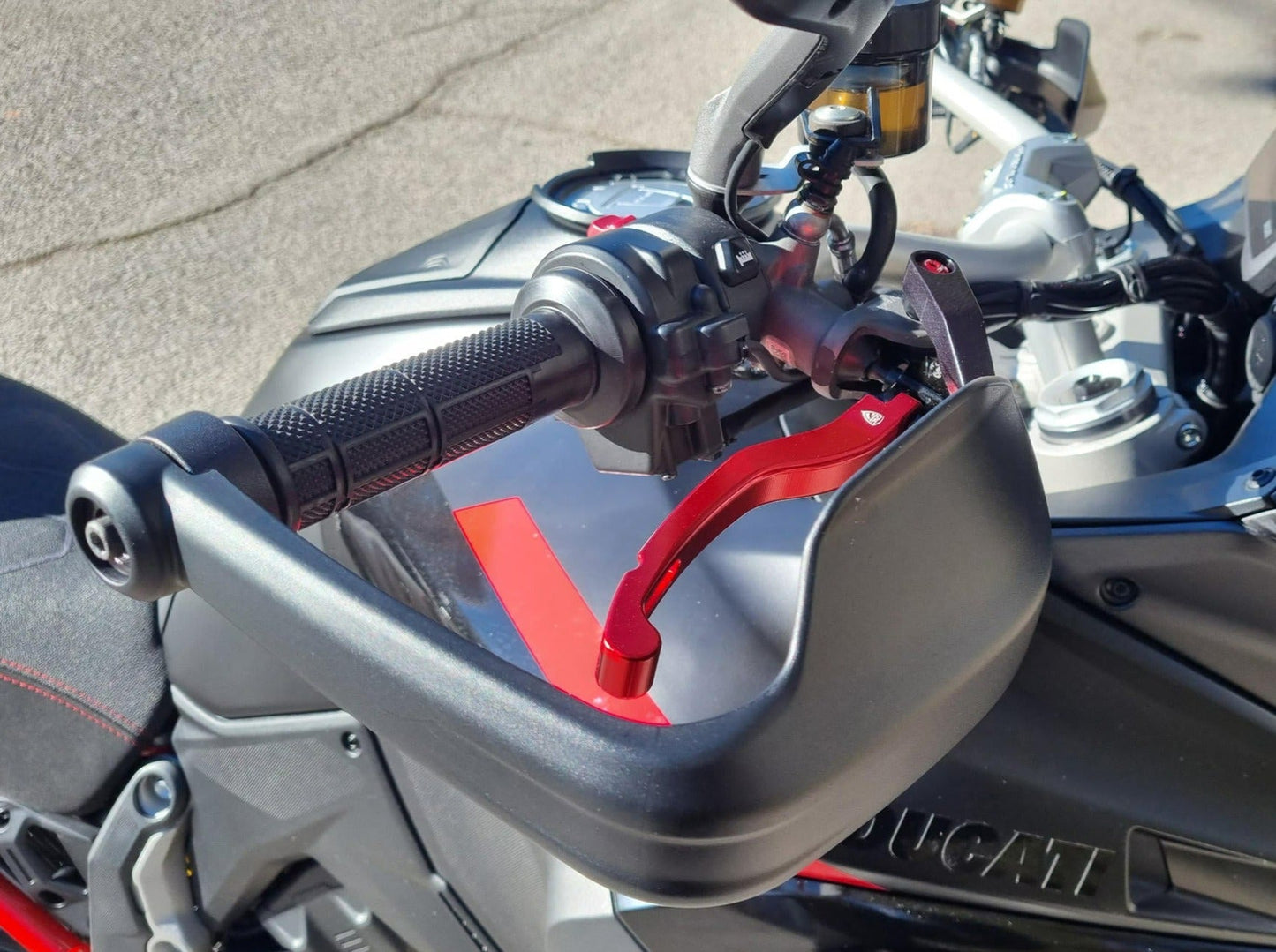 IFA02 - CNC RACING Ducati Fluid Tank Mounting Kit (for Brembo master cylinder) – Accessories in the Motoraider Motorcycle Aftermarket Accessories and Parts Online Shop