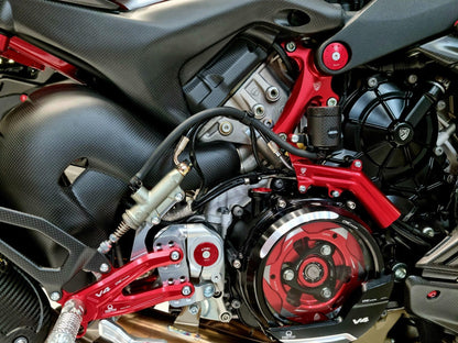 IFC04 - CNC RACING Ducati Streetfighter V4 (2023+) Brake Lines Cover (with fluid tank bracket) – Accessories in the Motoraider Motorcycle Aftermarket Accessories and Parts Online Shop