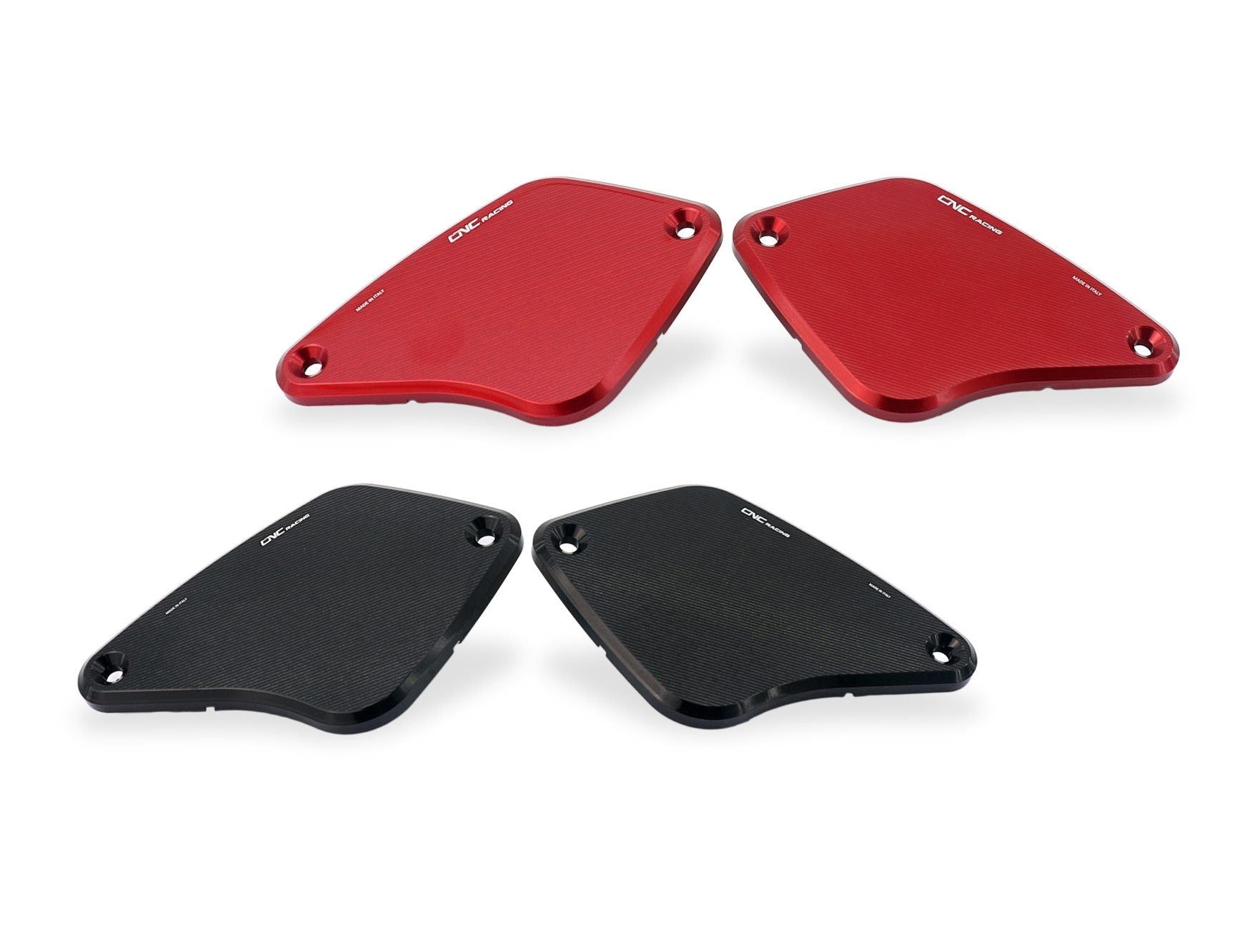 KT850 - CNC RACING Ducati Diavel / XDiavel Front Brake & Clutch Fluid Tank Caps "Streaks" – Accessories in the Motoraider Motorcycle Aftermarket Accessories and Parts Online Shop