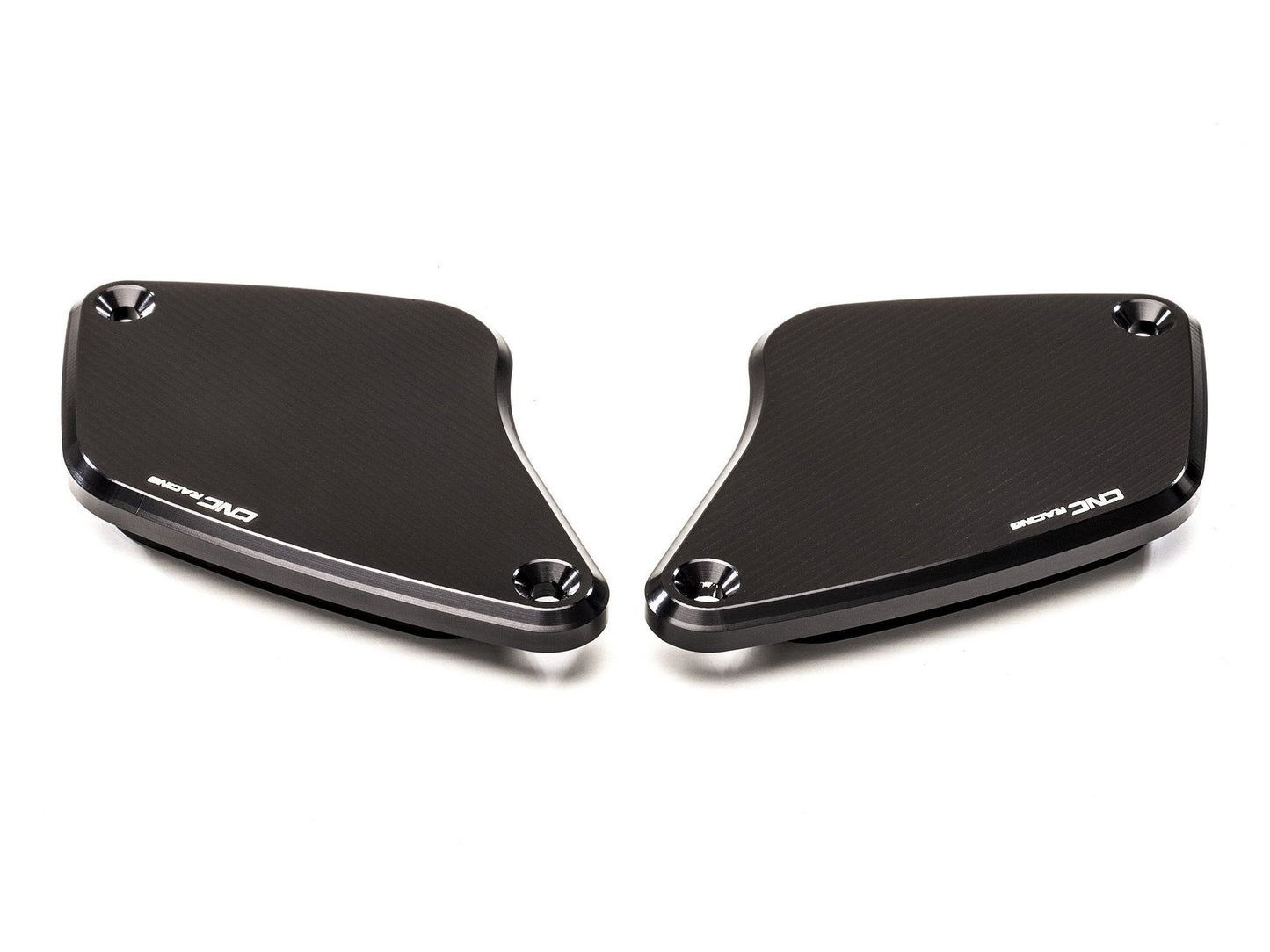 KT850 - CNC RACING Ducati Diavel / XDiavel Front Brake & Clutch Fluid Tank Caps "Streaks" – Accessories in the Motoraider Motorcycle Aftermarket Accessories and Parts Online Shop