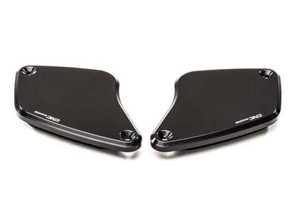 KT850 - CNC RACING Ducati Diavel / XDiavel Front Brake & Clutch Fluid Tank Caps "Streaks" – Accessories in the Motoraider Motorcycle Aftermarket Accessories and Parts Online Shop