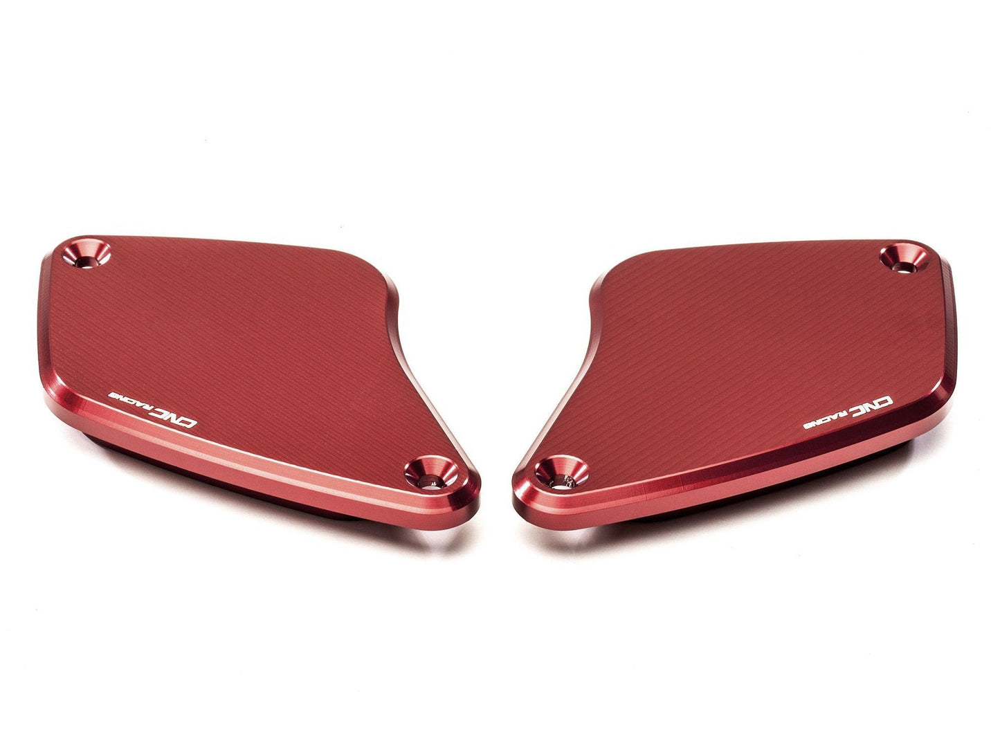 KT850 - CNC RACING Ducati Diavel / XDiavel Front Brake & Clutch Fluid Tank Caps "Streaks" – Accessories in the Motoraider Motorcycle Aftermarket Accessories and Parts Online Shop