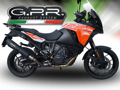 GPR KTM 1190 Adventure Slip-on Exhaust "GPE Anniversary Black Titanium" (EU homologated) – Accessories in the 2WheelsHero Motorcycle Aftermarket Accessories and Parts Online Shop