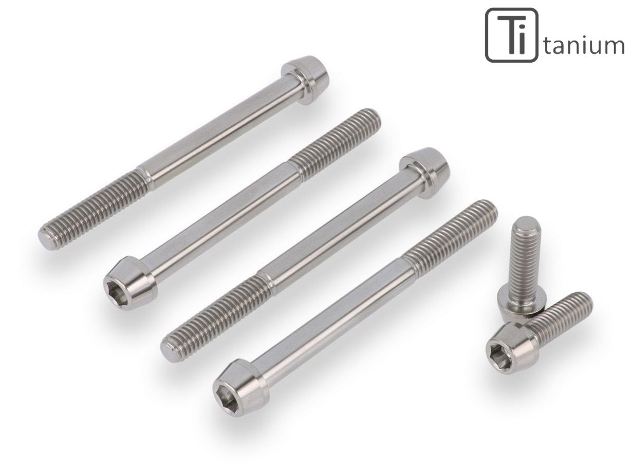 KV221X - CNC RACING Ducati Clutch Cover Titanium Screws set – Accessories in the Motoraider Motorcycle Aftermarket Accessories and Parts Online Shop