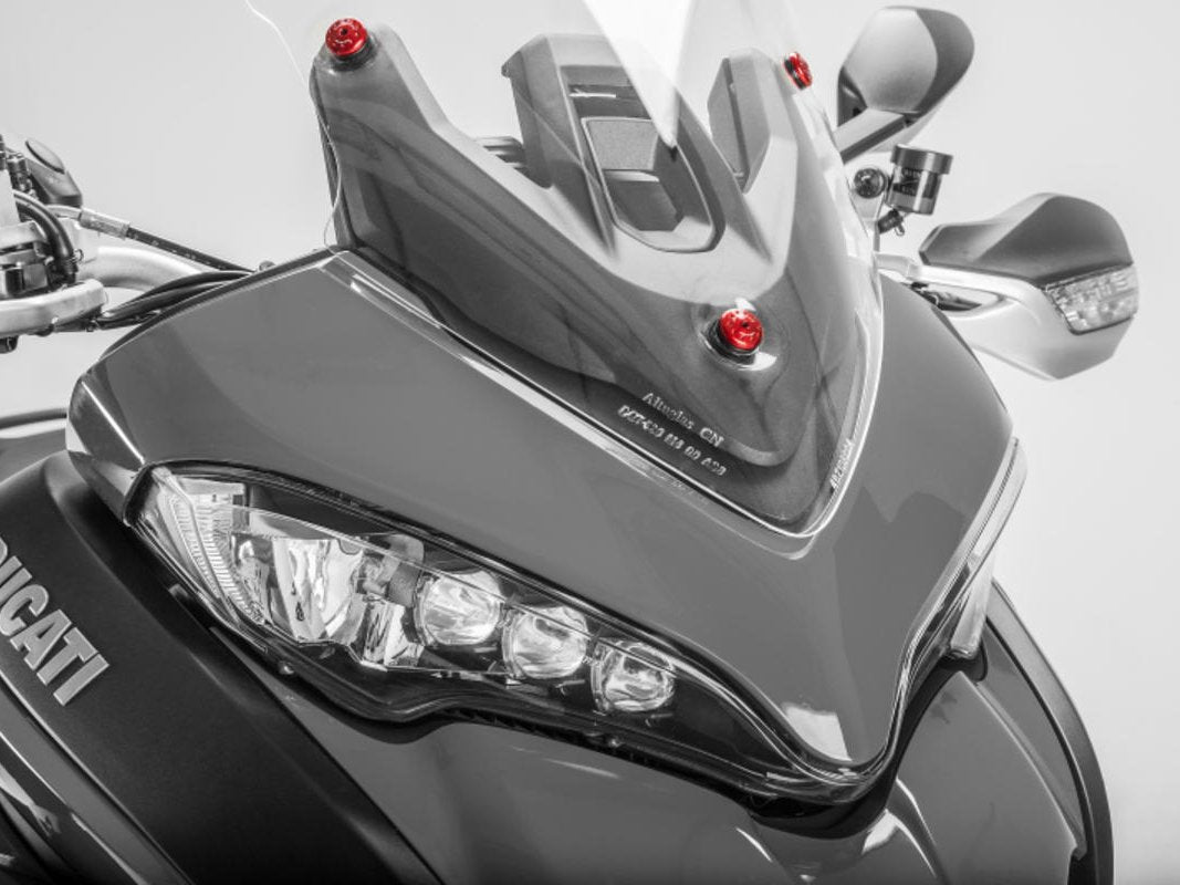 KV304 - CNC RACING Ducati Multistrada / SuperSport Wind Screen Screws – Accessories in the Motoraider Motorcycle Aftermarket Accessories and Parts Online Shop