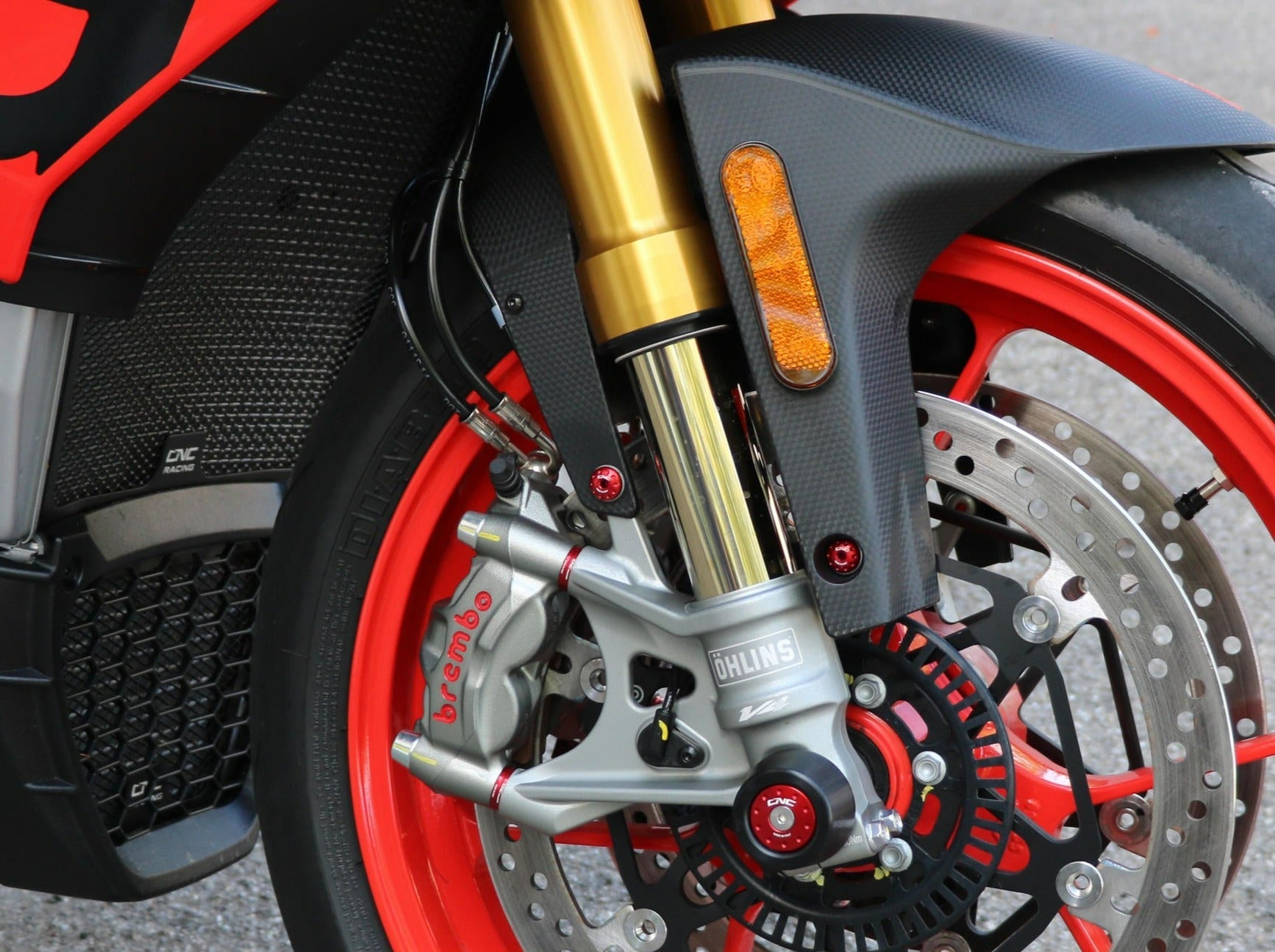 KV330 - CNC RACING Aprilia RSV4 / Tuono V4 Side Panel Screws – Accessories in the Motoraider Motorcycle Aftermarket Accessories and Parts Online Shop