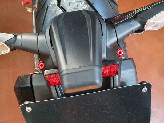 KV322 - CNC RACING MV Agusta Brutale / Dragster License Plate Holder Screws – Accessories in the Motoraider Motorcycle Aftermarket Accessories and Parts Online Shop