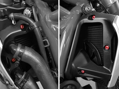 KV325 - CNC RACING Ducati Monster 1200 Radiator Side Panel Screws – Accessories in the Motoraider Motorcycle Aftermarket Accessories and Parts Online Shop