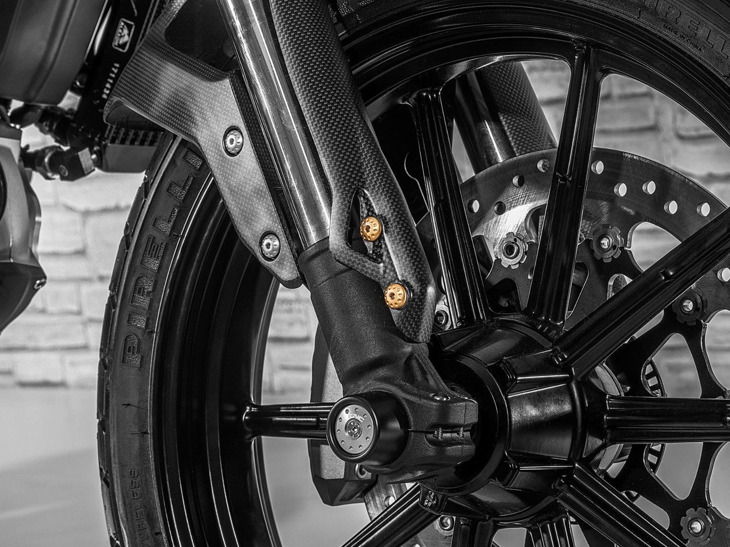 KV330 - CNC RACING Ducati Scrambler 800 (2015+) Front Fork Protectors Screws – Accessories in the Motoraider Motorcycle Aftermarket Accessories and Parts Online Shop