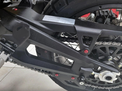 KV330 - CNC RACING Ducati DesertX (2022+) Chain Protection Screws (top and bottom) – Accessories in the Motoraider Motorcycle Aftermarket Accessories and Parts Online Shop