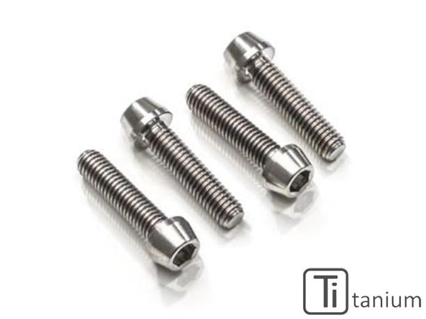 KV371X - CNC RACING Ducati Titanium Front Axle Clamp Bolts (M6x25) – Accessories in the Motoraider Motorcycle Aftermarket Accessories and Parts Online Shop
