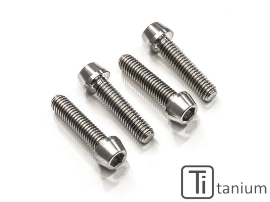 KV381X - CNC RACING Ducati Titanium Front Axle Clamp Screws (M6x30) – Accessories in the Motoraider Motorcycle Aftermarket Accessories and Parts Online Shop