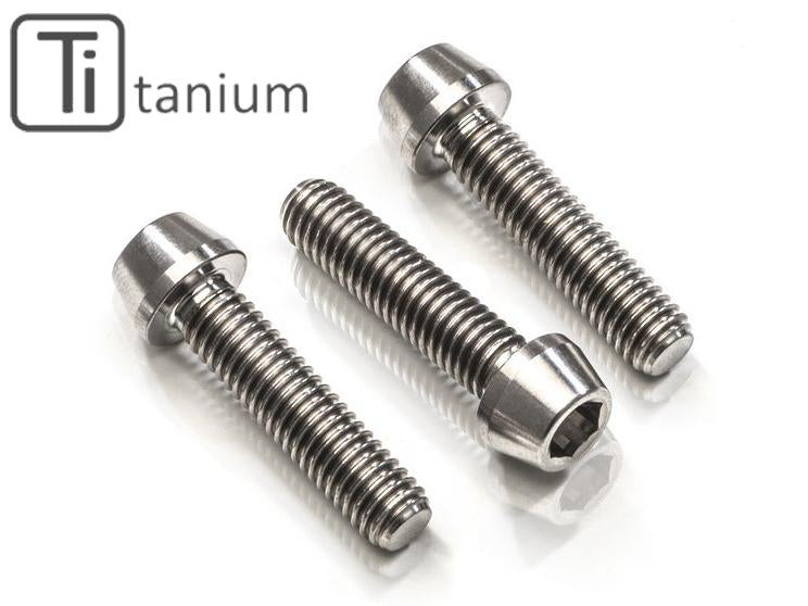 KV384X - CNC RACING Ducati Front Sprocket Cover Titanium Screws set (M6x16) – Accessories in the Motoraider Motorcycle Aftermarket Accessories and Parts Online Shop