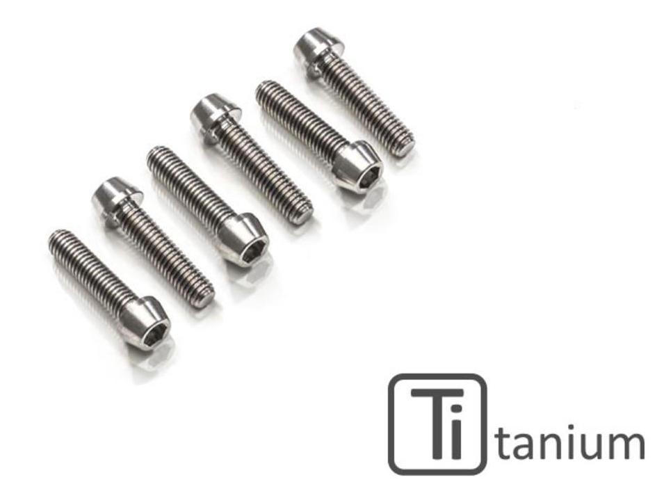 KV391X - CNC RACING MV Agusta Brutale 800 / RR (2016+) Titanium Rearset Bolts (M8x25) – Accessories in the Motoraider Motorcycle Aftermarket Accessories and Parts Online Shop