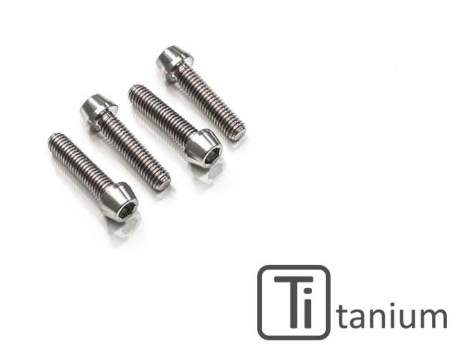 KV396X - CNC RACING Ducati Multistrada Titanium Passenger Footpegs Holder Bolts (M8x35) – Accessories in the Motoraider Motorcycle Aftermarket Accessories and Parts Online Shop