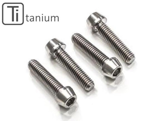 KV395X - CNC RACING Ducati Titanium Handlebar Clamp Bolts (M8x30) – Accessories in the Motoraider Motorcycle Aftermarket Accessories and Parts Online Shop