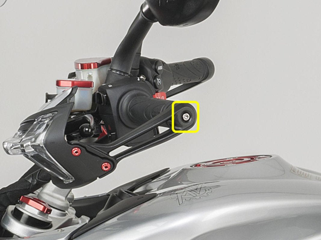 KV406X - CNC RACING MV Agusta Turismo Veloce Titanium Handlebar End Bolts (M6x30) – Accessories in the Motoraider Motorcycle Aftermarket Accessories and Parts Online Shop