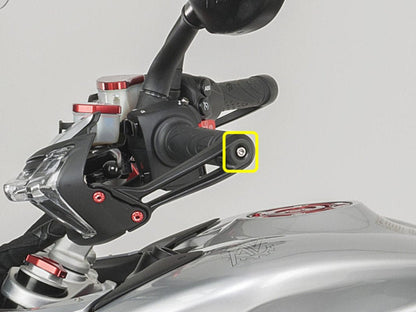 KV406X - CNC RACING MV Agusta Turismo Veloce Titanium Handlebar End Bolts (M6x30) – Accessories in the Motoraider Motorcycle Aftermarket Accessories and Parts Online Shop