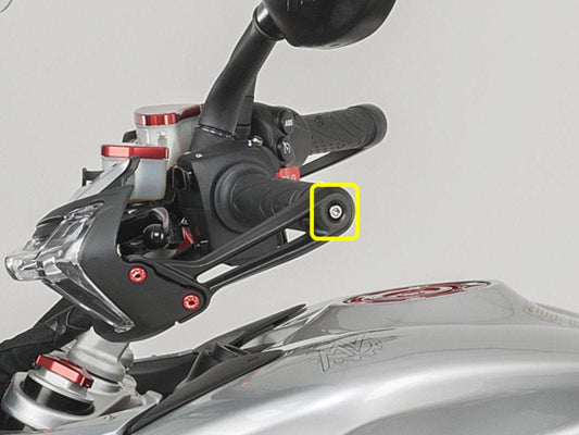 KV406X - CNC RACING MV Agusta Turismo Veloce Titanium Handlebar End Bolts (M6x30) – Accessories in the Motoraider Motorcycle Aftermarket Accessories and Parts Online Shop