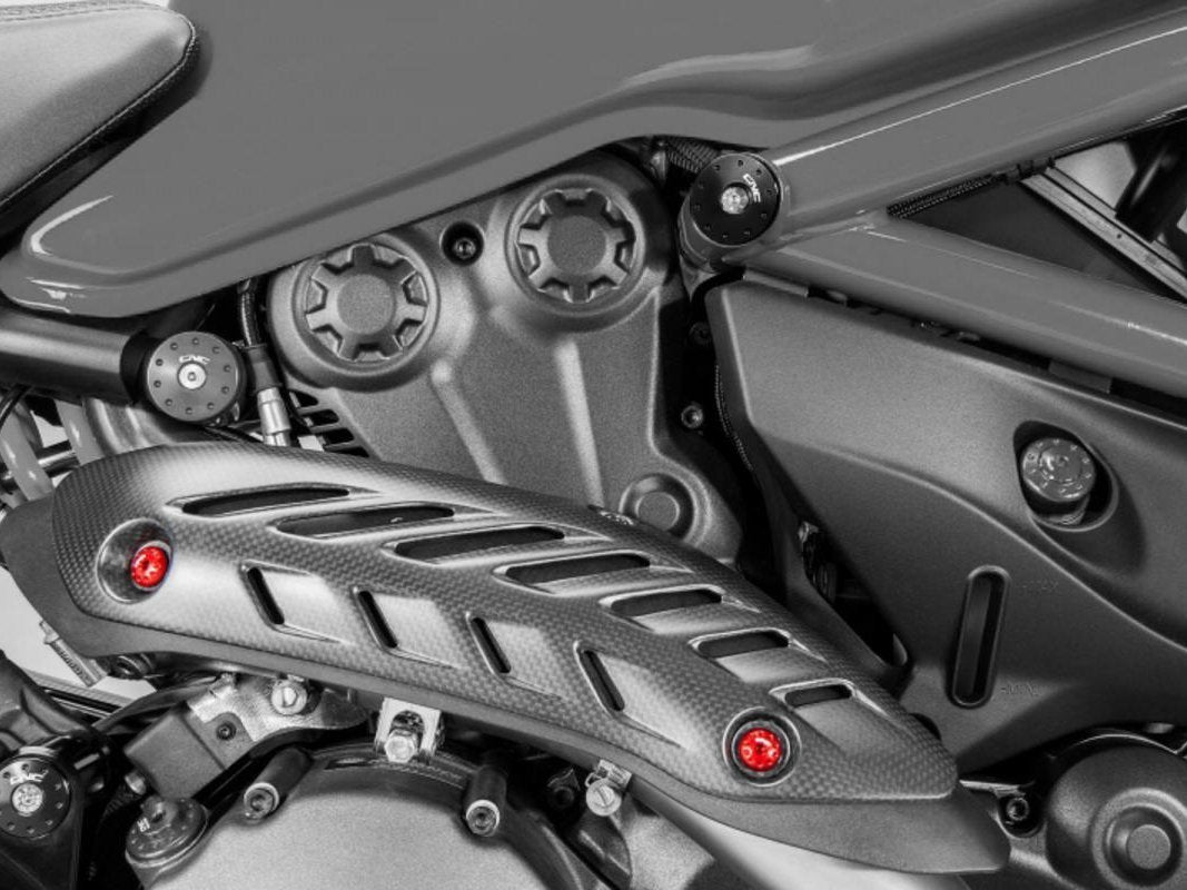 KV420 - CNC RACING Ducati Monster 1200/821 OEM Exhaust Pipe Heat Guard Screws – Accessories in the Motoraider Motorcycle Aftermarket Accessories and Parts Online Shop
